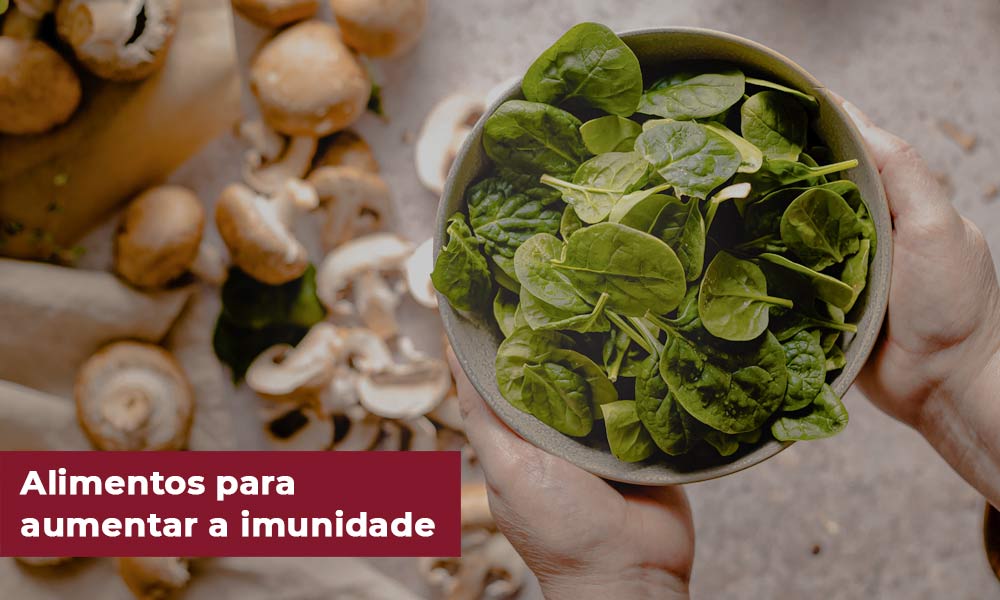 Alimentos que ajudam a aumentar a imunidade